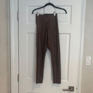 Commando Brown Croc Faux Leather Leggings